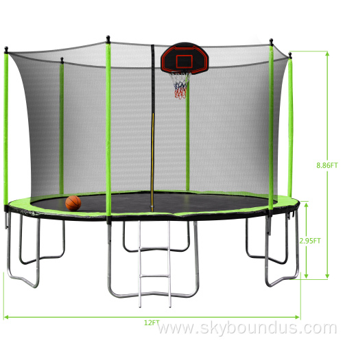 outdoor cheap trampoline 366cm for kids gift